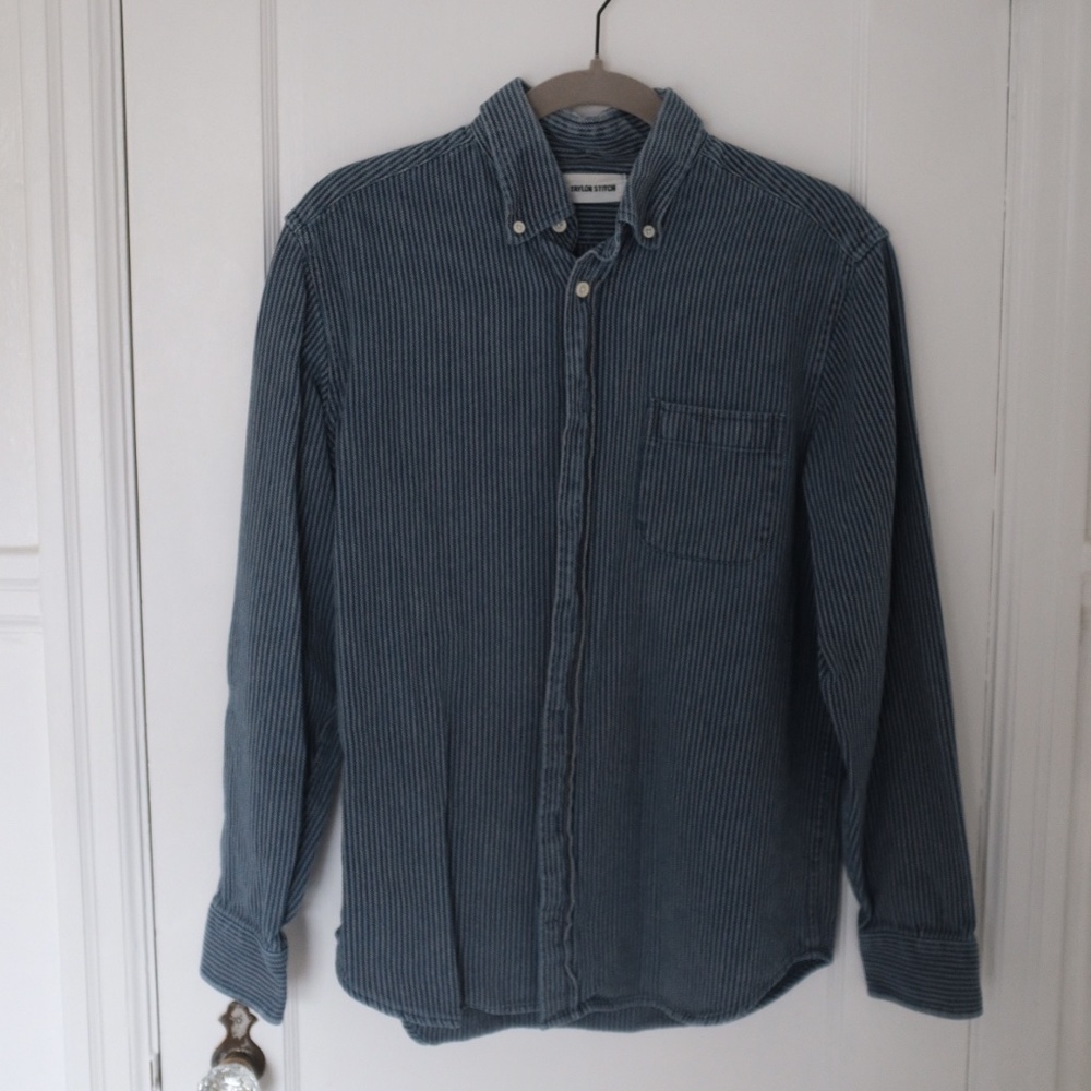 Taylor Stitch The Jack Roped Indigo Size Medium